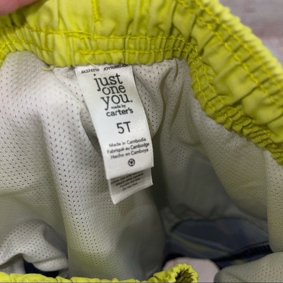 Carter’s dinosaur palm tree swim trunks 5T - Picture 3 of 3